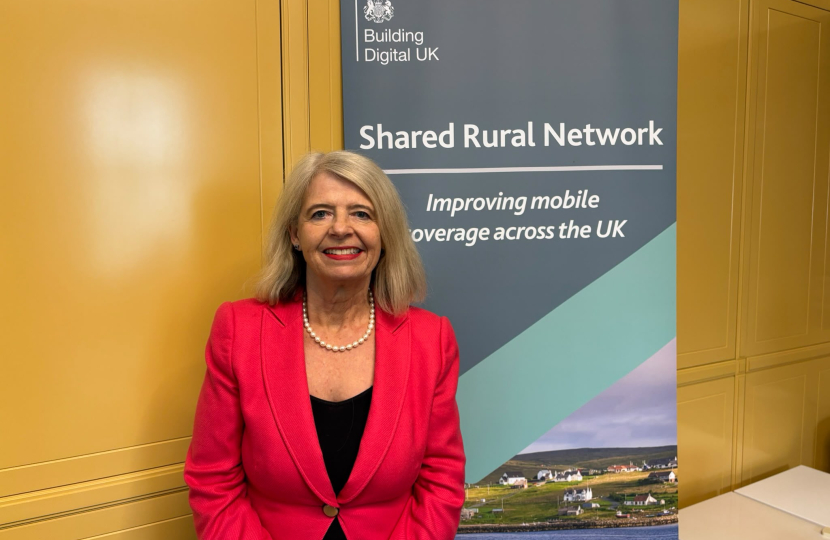 Dame Harriett Baldwin MP visits the Building Digital UK event in Westminster   