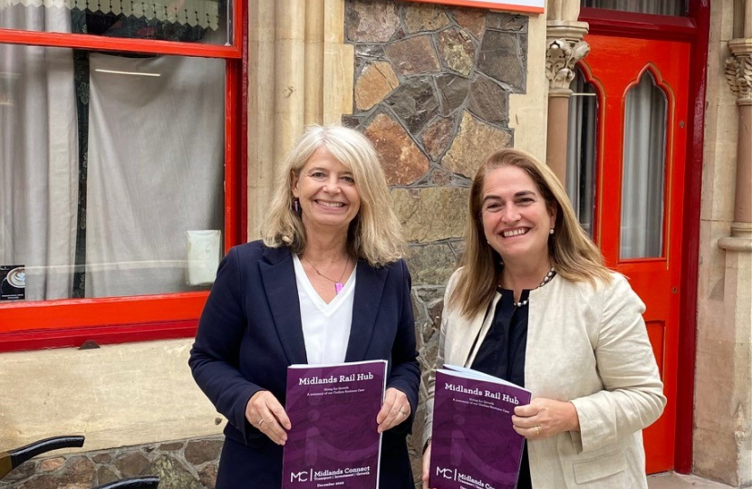 MP Welcomes £123 Million Midlands Rail Investment Boost