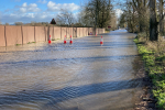 Flooded Hanley Road