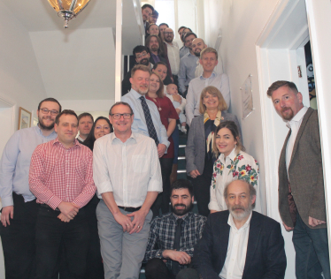 MP Joins Company Chill Time at Growing Tech Firm
