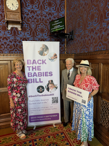  (left to right) Dame Andrea Leadsom, Sir Desmond Swayne MP and Dame Harriett Baldwin MP